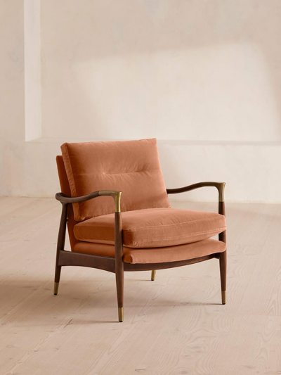 Soho Home Theodore Armchair In Orange