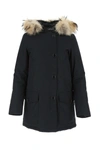 Woolrich Arctic Detachable Fur Parka Clothing In Blu Navy