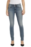 Silver Jeans Co. Suki Curvy Mid Rise Skinny Jeans In Indigo