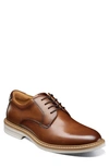 Florsheim Norfolk Plain Toe Derby In Scotch