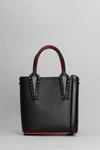 CHRISTIAN LOUBOUTIN CHRISTIAN LOUBOUTIN CABATA HAND BAG IN BLACK LEATHER