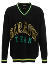 BARROW LOGO EMBROIDERY SWEATER SWEATER, CARDIGANS BLACK