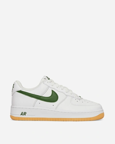Nike Air Force 1 Low Retro  Color Of The Month  Sneakers White / Forest Green In White/forest Green-gum Yellow