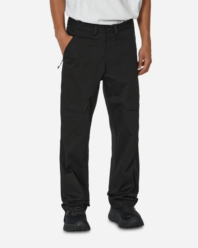 Moncler Cotton Cargo Trousers In Black