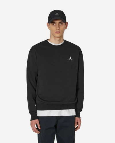 Nike Essentials Fleece Crewneck Sweatshirt Black In Multicolor