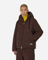 Oamc Lithium Down Jacket Walnut In Brown