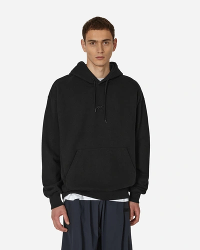 Reebok Oversized Vector Hooded Sweatshirt In Black