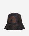 Dries Van Noten Quilted Floral Bucket Hat Navy In Blue