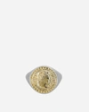 ARIES SIGNET RING SILVER / GOLD