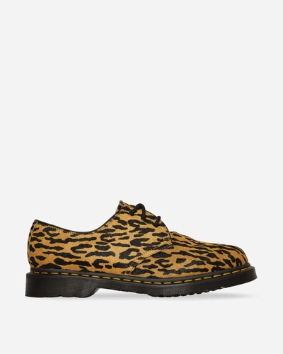Dr. Martens' X Wacko Maria 1461 Leopard-print Oxford Shoes In Beige