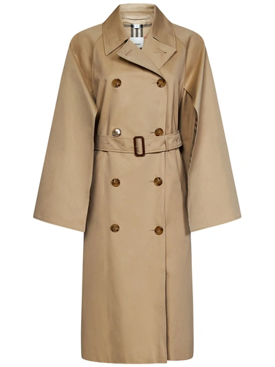 Burberry Trench In Beige