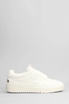 PALM ANGELS PALM ANGELS SNEAKERS IN WHITE LEATHER