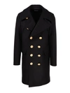 DSQUARED2 DSQUARED2 DOUBLE BREASTED LONG-SLEEVED COAT