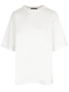 Acne Studios Nash Face T-shirt Tshirt In Optic White