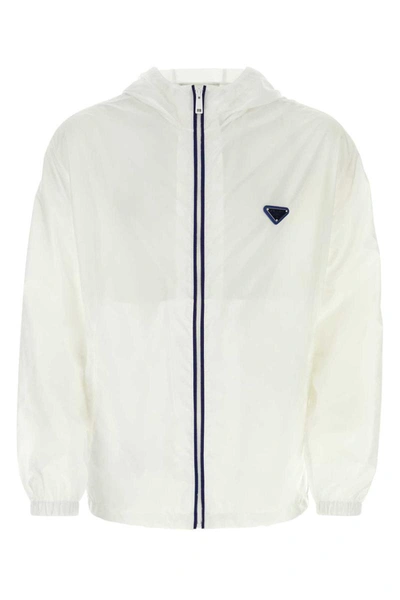 Prada Jackets And Vests In White