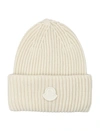 Moncler Beanie In White