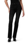 Joe's The Hi Honey Slit Hem High Waist Curvy Bootcut Jeans In Amber