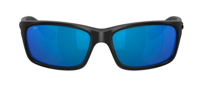 Costa Del Mar Ferg Polarized Blue Mirror 580p Square Sunglasses Frg 11 Obmp
