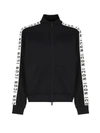 Dsquared2 Icon Funnel-neck Zip-up Jacket In Black