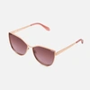 Quay 55mm In Pursuit Cat Eye Sunglasses