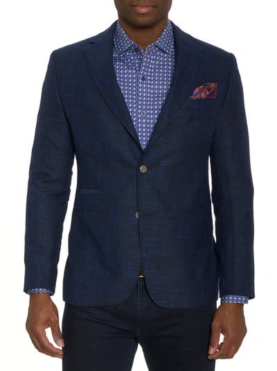 Robert Graham Uptown Xviii Blazer In Navy