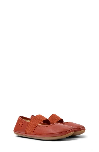 Camper Kids' Right Ballerina Shoes In Medium Red