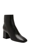 Katy Perry The Geminni Womens Faux Leather Square Toe Booties In Black