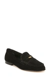 Veronica Beard Suede Coin Penny Loafers In Eclipse