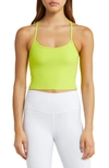 BEYOND YOGA SPACEDYE SLIM RACERBACK CROP TANK