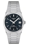 Tissot Prx Powermatic 80 Bracelet Watch, 35mm In Blue/silver