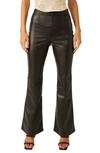 FREE PEOPLE UPTOWN HIGH WAIST FAUX LEATHER FLARE PANTS