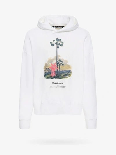 Palm Angels Douby Lost In Amazonia Hoodie In White