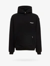 Represent Hooded Sweatshirt Oversized Front Pocket In Black