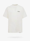 Represent Logo Print Cotton T-shirt In White