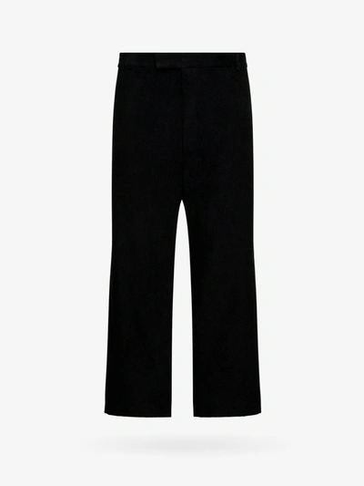 Thom Browne Corduroy Trousers In Black