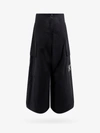Palm Angels Monogram Nylon Parachute Pants In Black