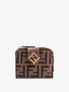 Fendi Wallet On Chain Baguette In Brown