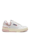 Autry Rookie Sneakers In White Leather In Multi-colored
