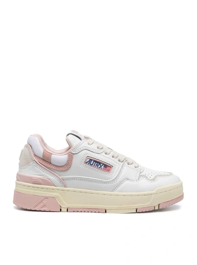Autry Rookie Trainers In White Leather In Multi-colored