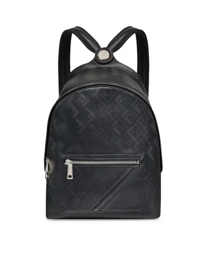 Fendi Chiodo Shadow Diagonal Backpack In Multicolor