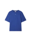 Off-white Off-stamp Short-sleeve T-shirt In Blue