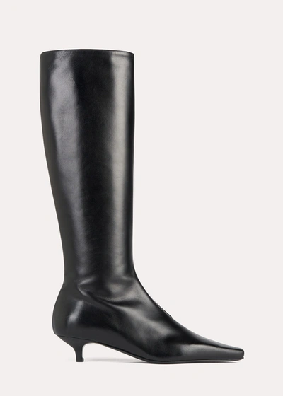 Totême Toteme 'slim' Knee-high Boots Women In Black