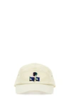 ISABEL MARANT ISABEL MARANT MAN IVORY COTTON TEDJI BASEBALL CAP