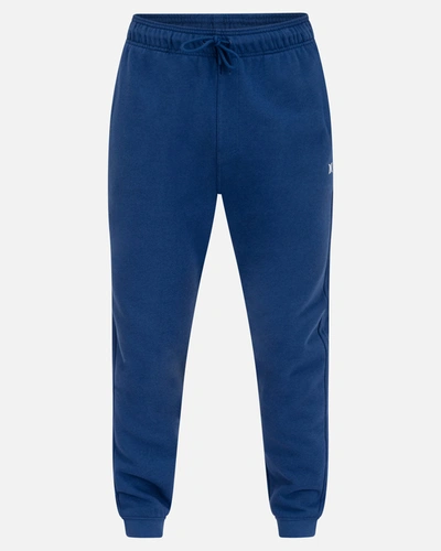 United Legwear Men's One And Only Solid Fleece Jogger In Blue Void