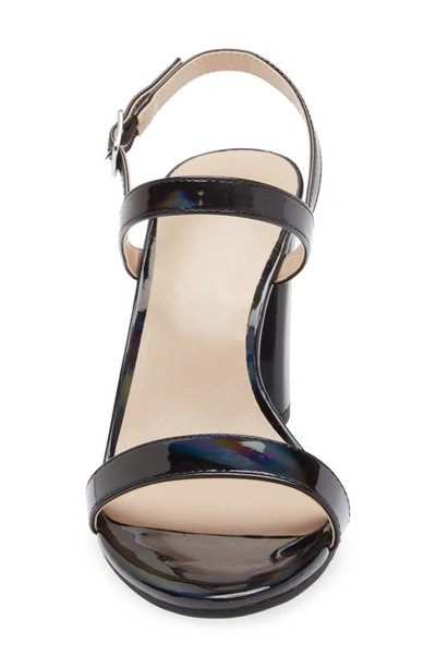 Bp. Lula Slingback Sandal In Black Iridescent