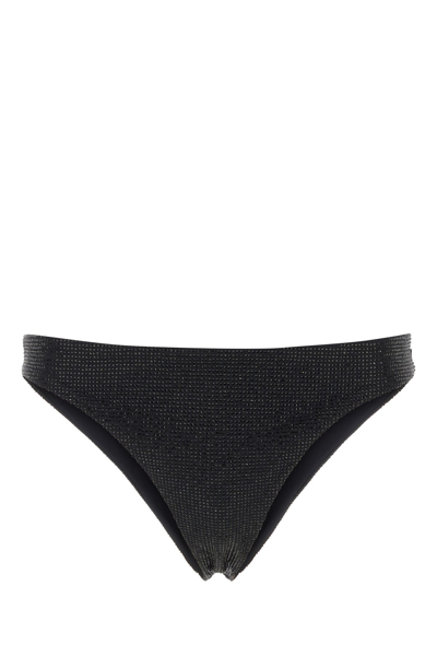 PRADA SLIP MARE IN RE-NYLON STRETCH NERO  DONNA