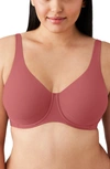 Wacoal Shape Revelation Underwire Full Coverage Bra In Baroque Rose