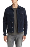 Frame Heritage Jacket Supermoon In Washed Navy