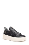 Nerogiardini Platform Wedge Sneaker In Blak