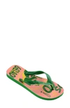 Havaianas X Farm Rio Flip Flop In Green